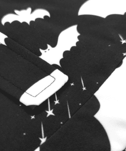 Goth Overalls Black Details 4