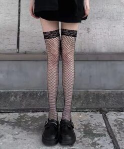 Lace Fishnet Tights 5