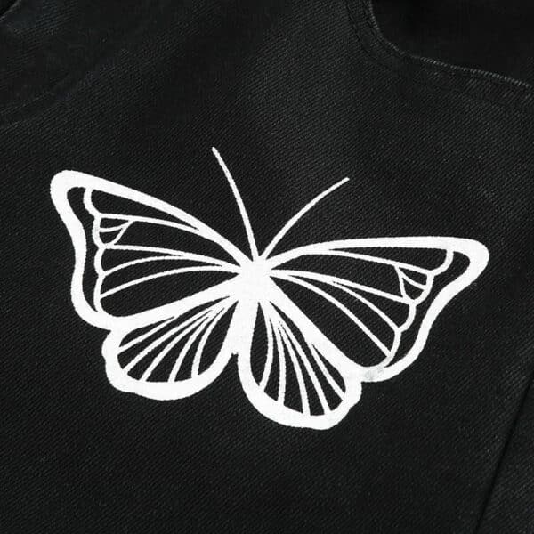 Butterfly Zipper Pants Details