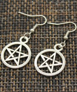 20mm Pentagram Earrings