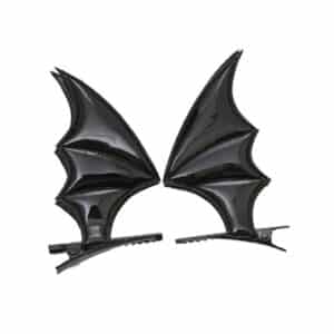 Black Bat Wing Hair Clip