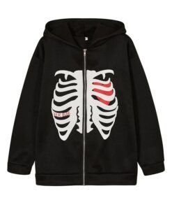 Skeleton Heart Hoodie