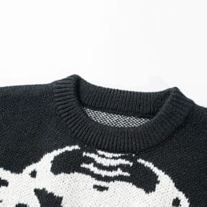 Skeleton Sweater Details 2