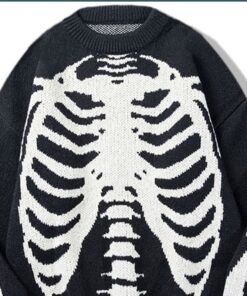 Skeleton Sweater Details