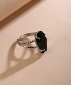 Black Coffin Ring 5